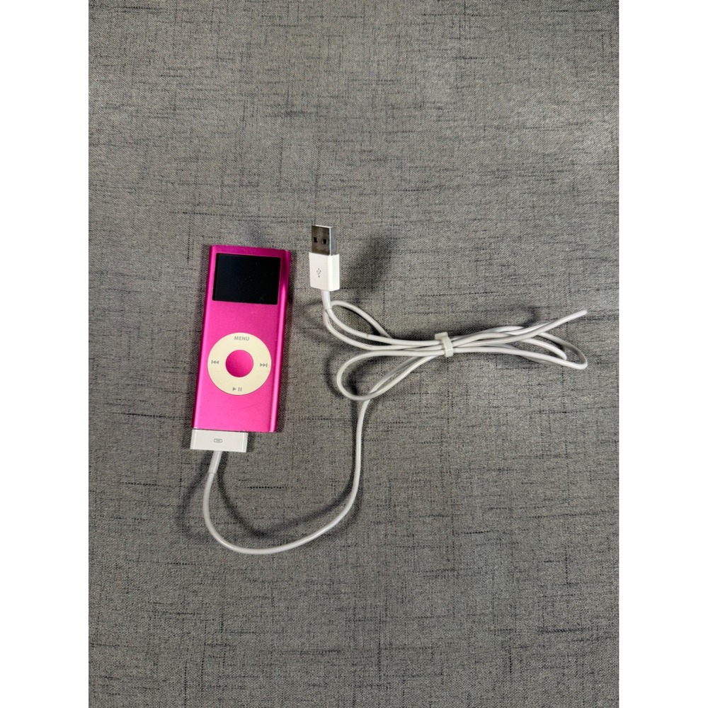Apple iPod Nano 2nd Generation Pink 4GB Model A1199 for Parts or Repair